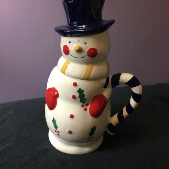 Snowman Holiday Hot Chocolate Mug - Picture 1 of 5